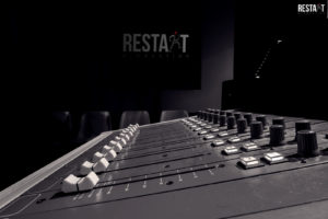 La sala di registrazione della RestArt Production