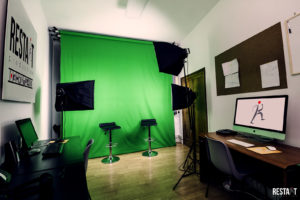 Lo studio della produzione di RestArt Production